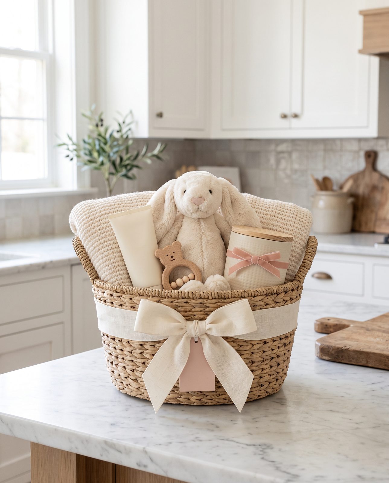 The New Baby Basket — gift basket by Gifted by Jodi